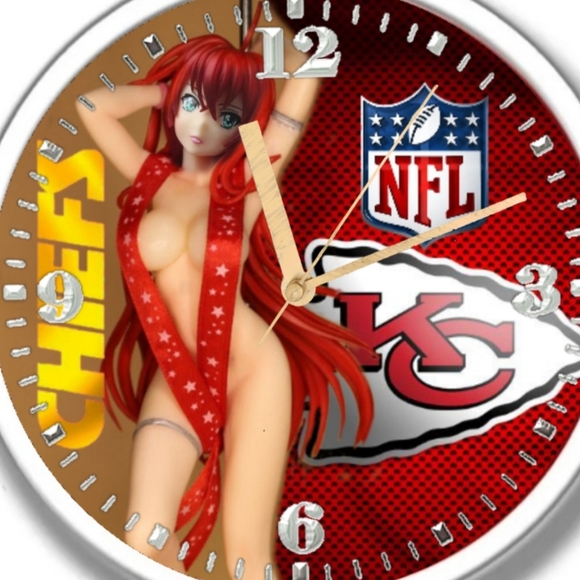 Kansas City Chiefs clock - Picture 1 of 4